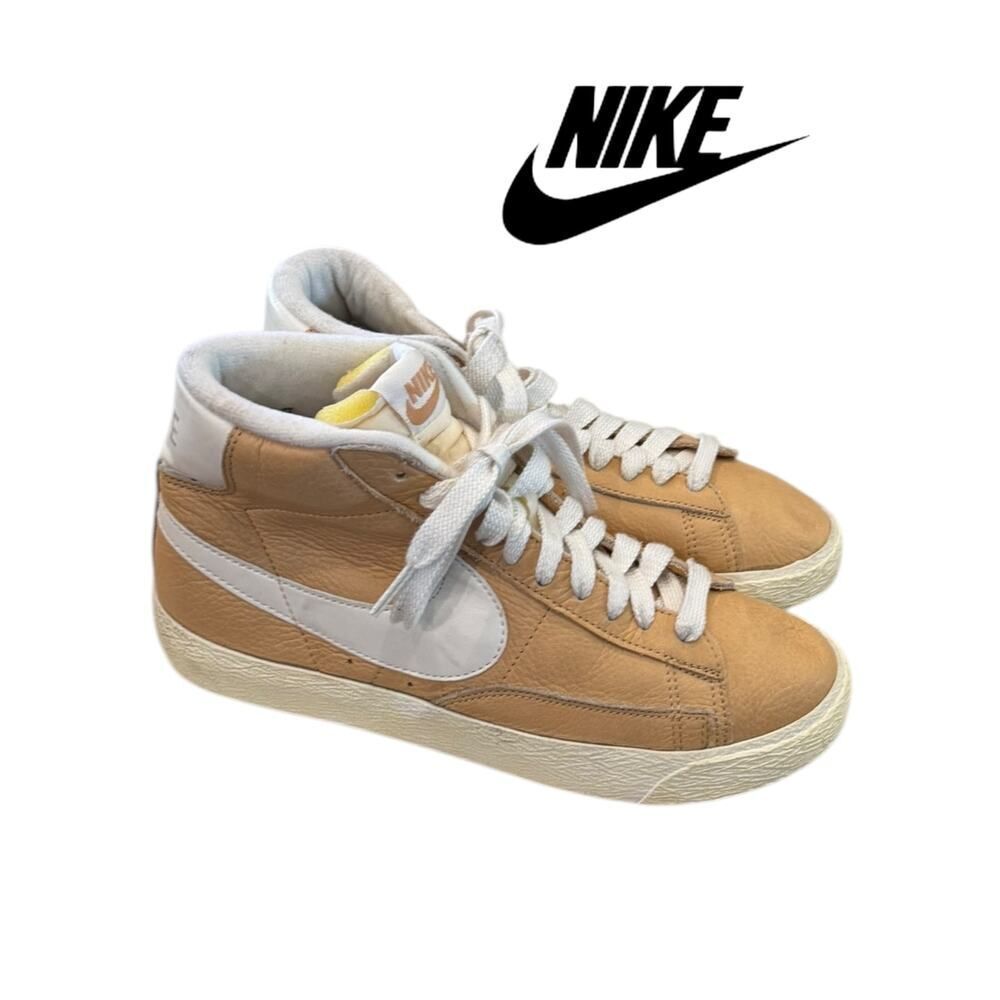 Nike Women’s Blazer Mid Leather 525366-200 Sneakers Trainers 7.5